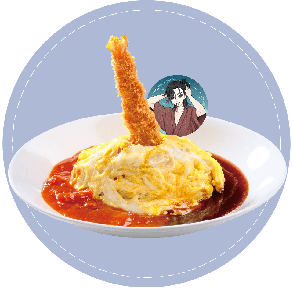 オッドアイオムライス聳え立つ剣