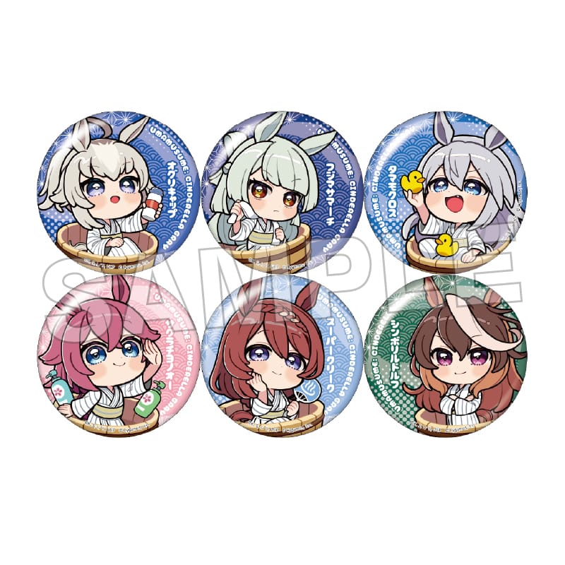 トレーディング缶バッジ(ミニキャラ)