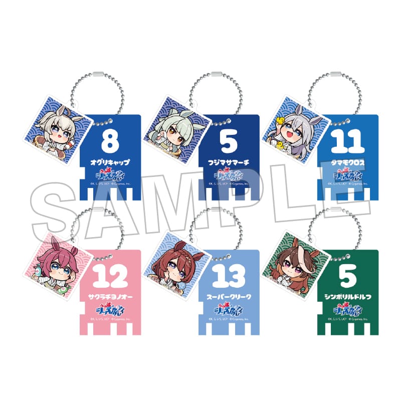 トレーディング銭湯錠風キーホルダー(ミニキャラ)