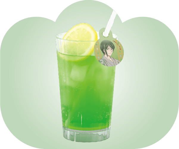 グリーンアップルメロンソーダ