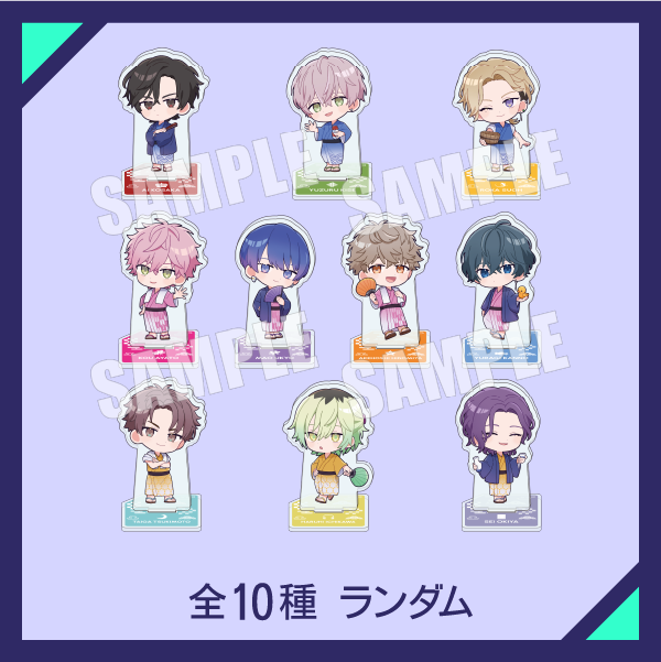 トレーディングミニキャラアクリルスタンドA 全10種ランダム