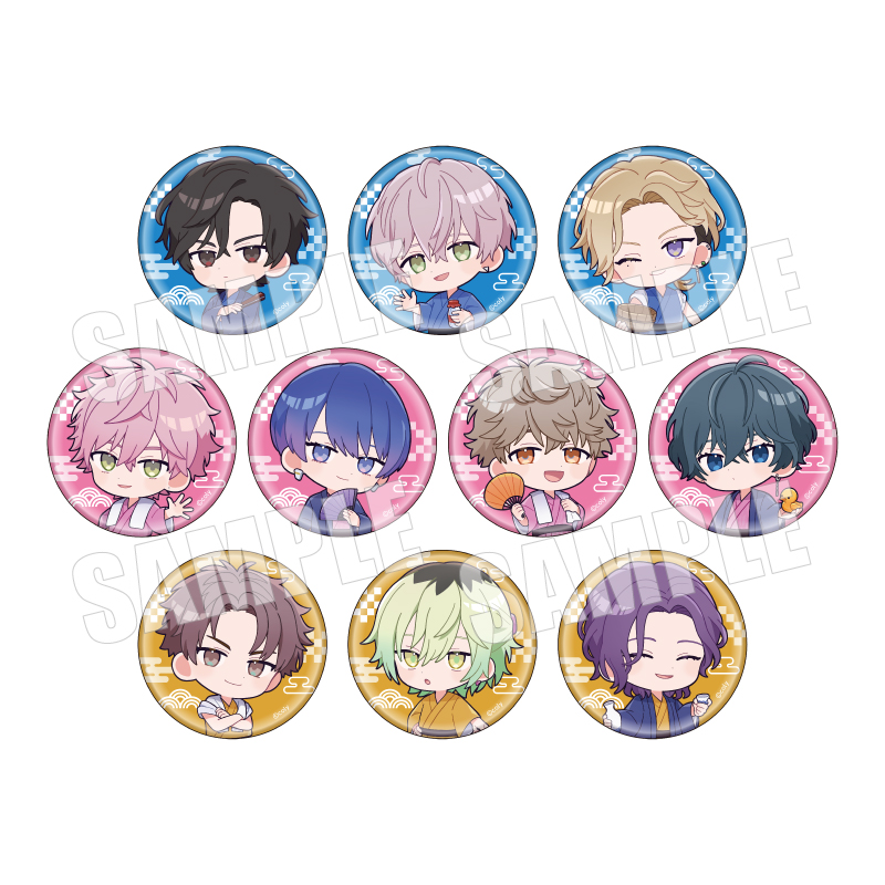 トレーディング缶バッジA(ミニキャラver.)