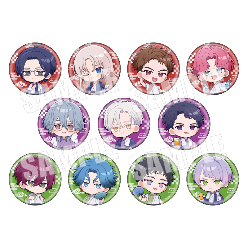 トレーディング缶バッジB(ミニキャラver.)