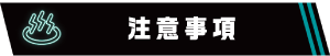 注意事項