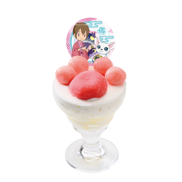 テイルモンの「猫パンチプリンパフェ」