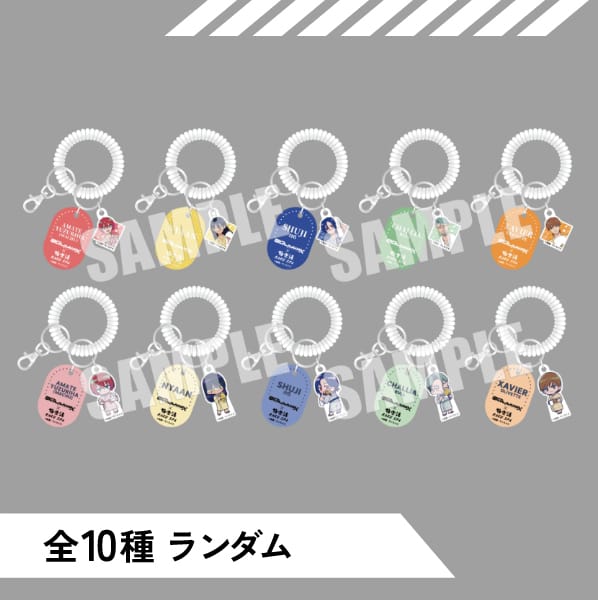 ロッカーキー風 キーホルダーコレクション