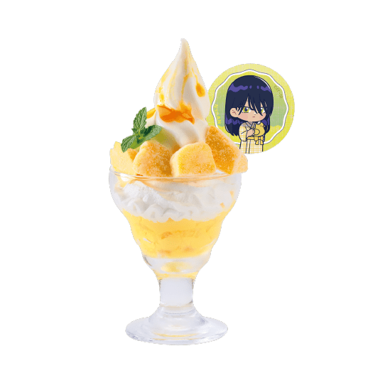 ニャアンのマンゴープリンパフェ