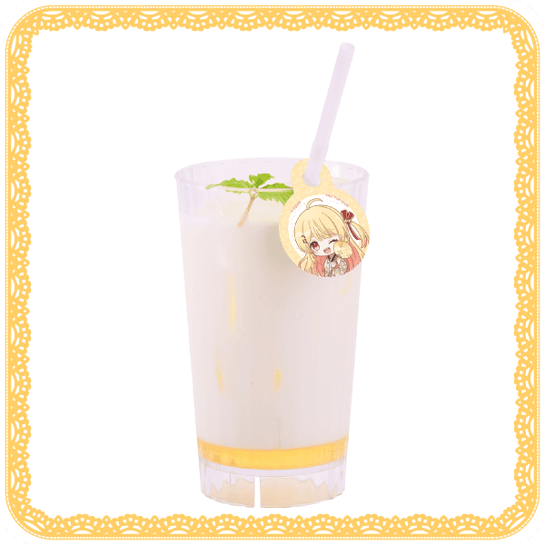 お風呂あがりのバナナミルク