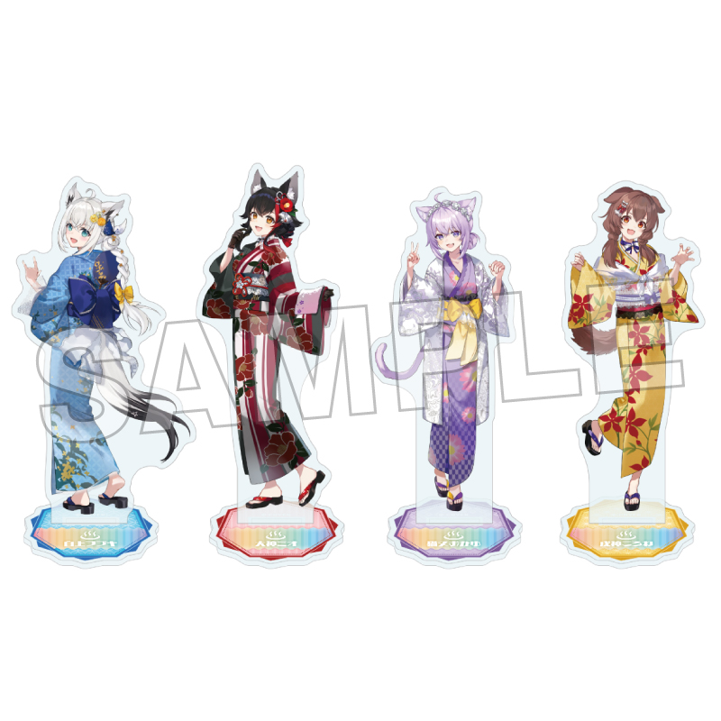 等身アクリルスタンド 浴衣ver.