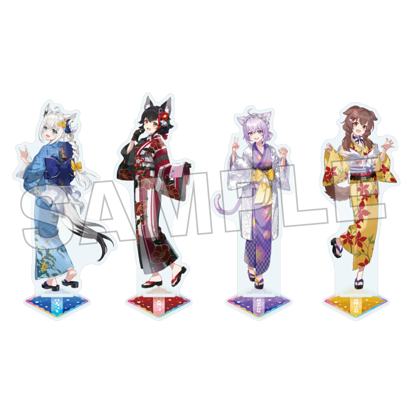 デカアクリルスタンド 浴衣ver.