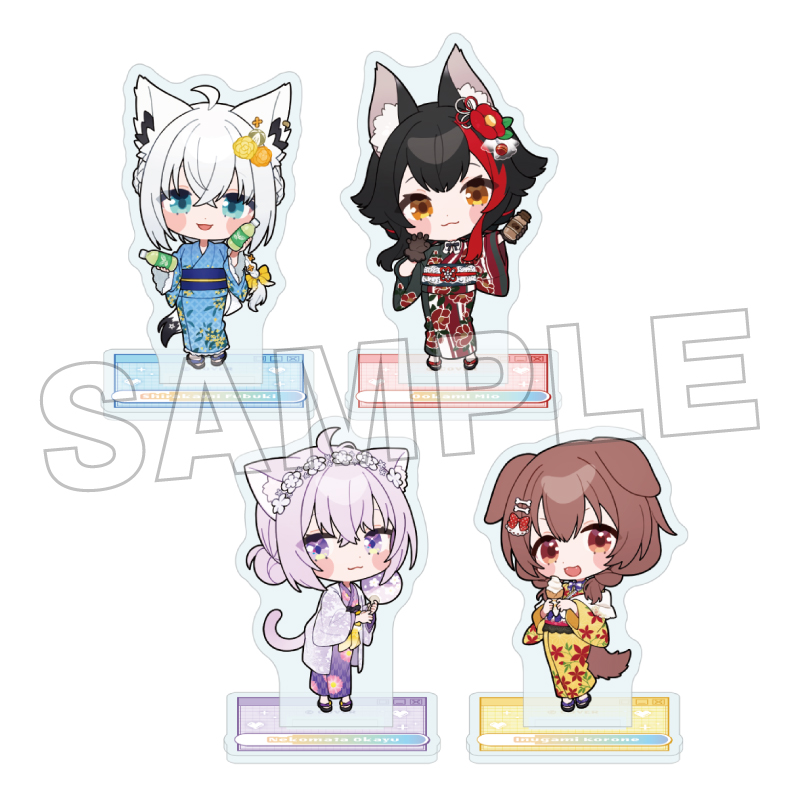 トレーディングアクリルスタンド ミニキャラver.