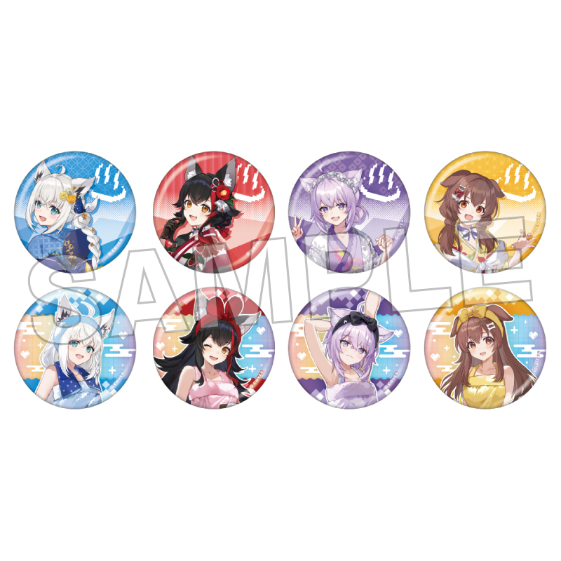 トレーディング缶バッジ 等身ver.