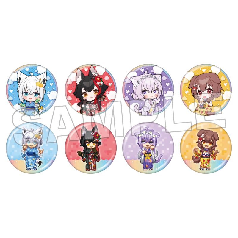 トレーディング缶バッジ ミニキャラver.