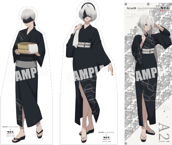 NieR:Automata Ver1.1a』×極楽湯・RAKU SPA(らくスパ)コラボキャンペーン