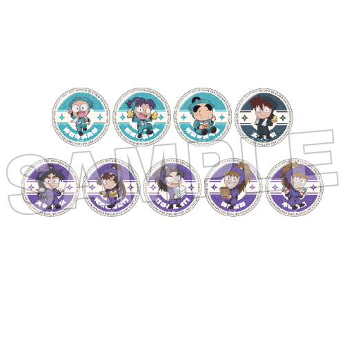 トレーディングミニキャラ缶バッジ
