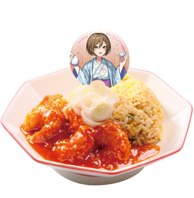 MEIKOのエビチリ情熱炒飯