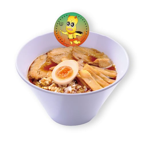 閻魔豆様のブラックラーメン