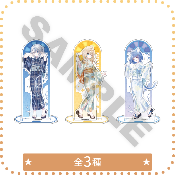 アクリルジオラマ 全3種