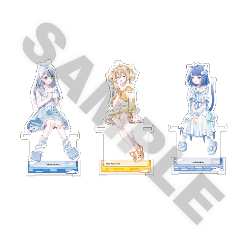 お座りアクリルスタンド