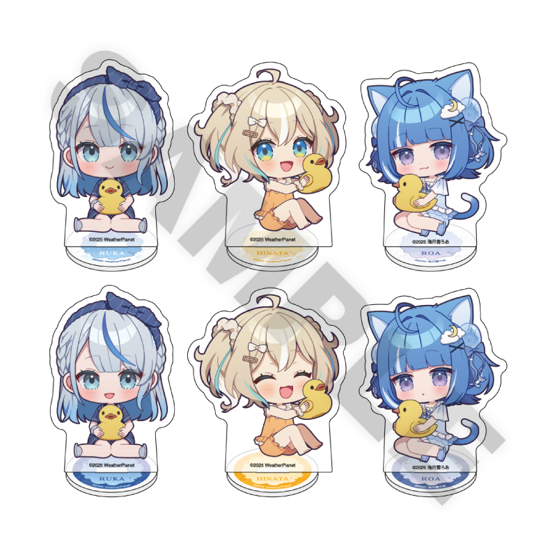 トレーディングミニキャラアクリルスタンド