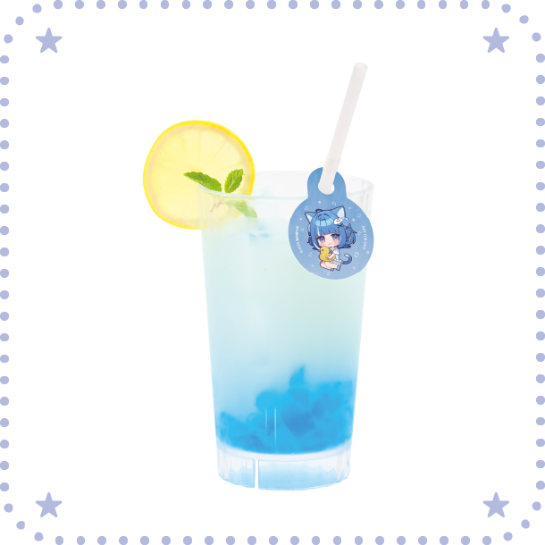 ぷかぷかブルージェリーソーダ