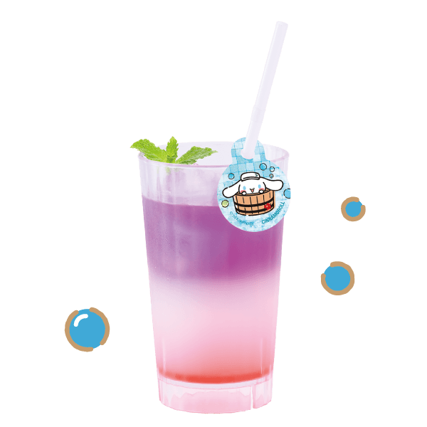シナモロールのゆめいろなのみもの