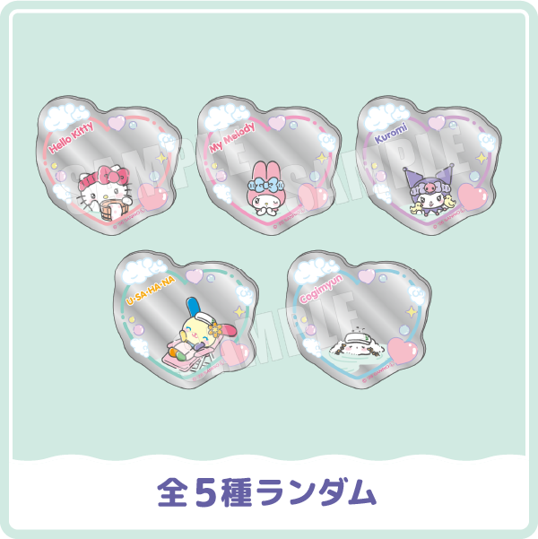 アクリルミラー ステッカーコレクション