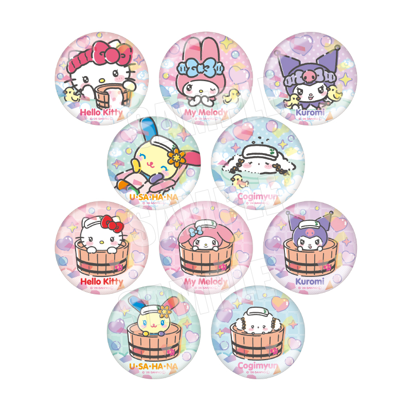 きらきら缶バッジ コレクション