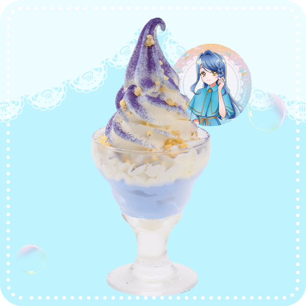 くれあのきらめきミルクプリンパフェ