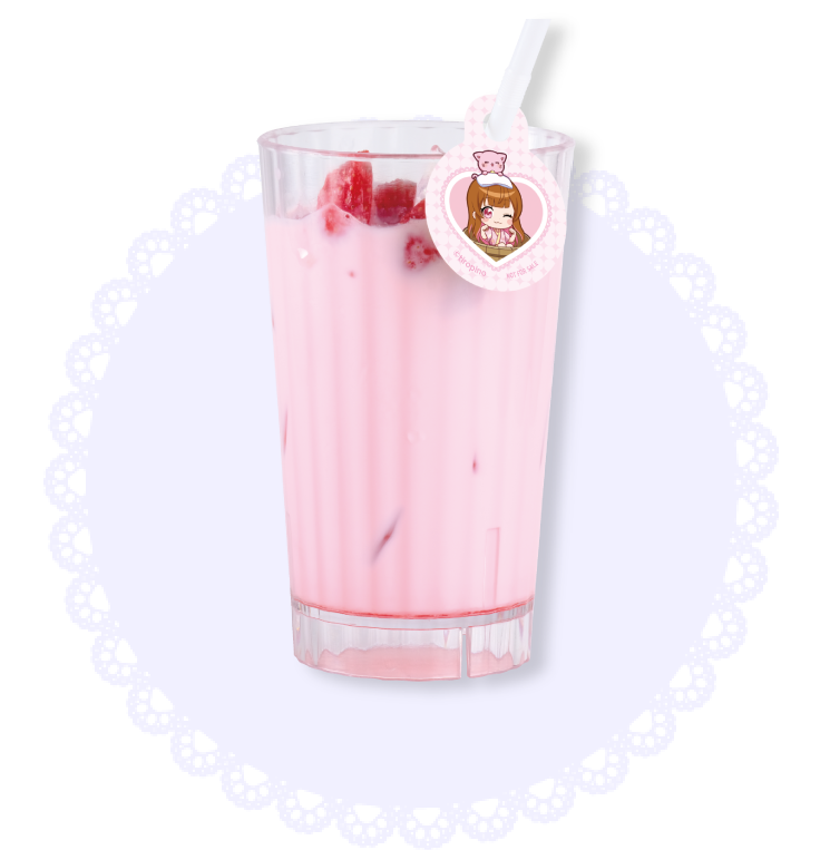 ぴのカラーのいちごミルク